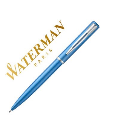 ESFEROGRAFICA WATERMAN ALLURE LACADA AZUL EM ESTOJO DE OFERT