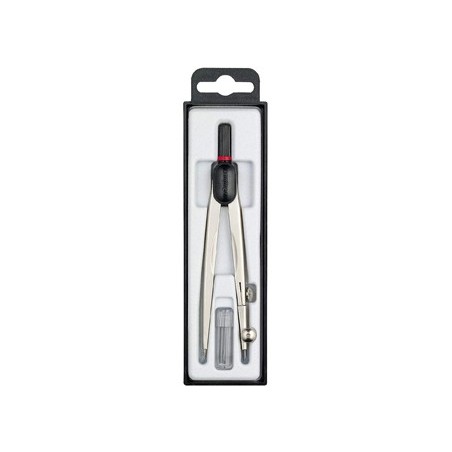 COMPASSO ROTRING COMPACT UNIVERSAL AJUSTE RAPIDO RAIO 13 CM
