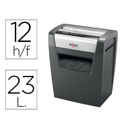 DESTRUIDORA DE DOCUMENTOS REXEL MOMENTUM X312 CAPACIDADE DE