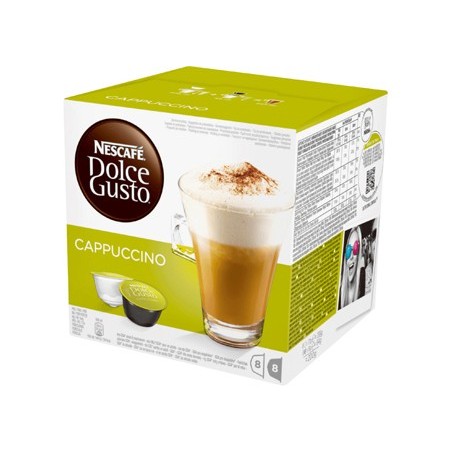 CAFE DOLCE GUSTO CAPUCHINO MONODOSIS CAIXA DE 8 UNIDADES