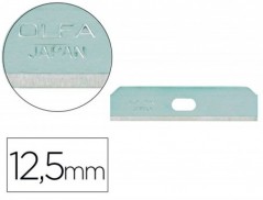 REPUESTO CUTER OLFA ANCHO 12,5 MM BLISTER DE 10 UNIDADES PAR