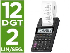 CALCULADORA CASIO IMPRESSORA VISOR LC PAPEL 58 MM HR-8RCE 12