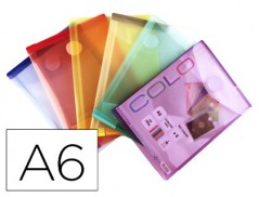 PASTA TARIFOLD DOSSIER DIN A6 VERTICAL POLIPROPILENO 200 MC