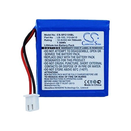 BATERIA DE LITIO SAFESCAN LB-105 RECARGAVEL PARA SAFESCAN 15