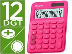 CALCULADORA CASIO MS-20UC-RD SECRETARIA 12 DIGITOS TAX +/- C