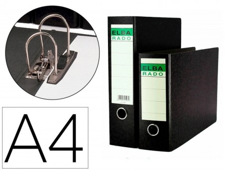 PASTA DE ARQUIVO DE ALAVANCA ELBA CARTAO COMPACTO COM RADO D