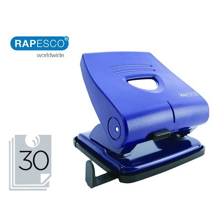 FURADOR RAPESCO 827-P AZUL 2 FUROS CAPACIDADE 30 FOLHAS