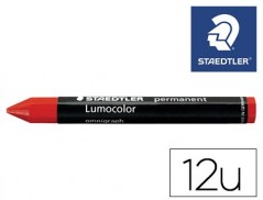 MINAS STAEDTLER PARA MARCAR VERMELHO LUMOCOLOR PERMANENTE OM