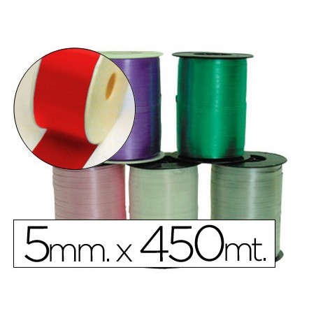 FITA FANTASIA EM BOBINE VERMELHA 450MTX5MM