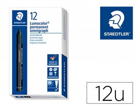 MINAS STAEDTLER PARA MARCAR PRETO LUMOCOLOR PERMANENTE OMNIG