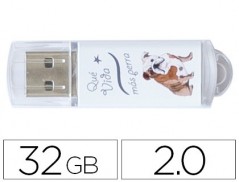 PEN DRIVE TECHONETECH FLASH DRIVE 32 GB 2.0 QUE VIDA MAS PER