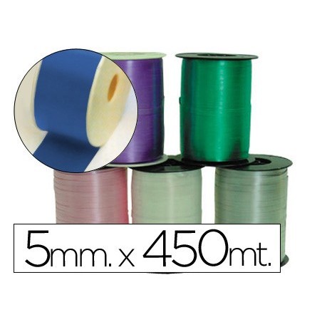 FITA FANTASIA EM BOBINE AZUL 450MTX5MM