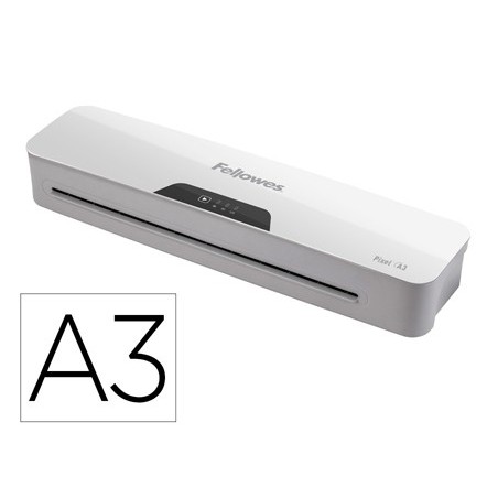 PLASTIFICADORA FELLOWES PIXEL DIN A3 2 ROLOS SISTEMA ANTI-EN