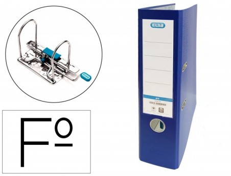 PASTA DE ALAVANCA ELBA CARTAO FORRADO PVC COM RADO TOP FOLIO