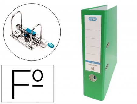 PASTA DE ALAVANCA ELBA CARTAO FORRADO PVC COM RADO TOP FOLIO