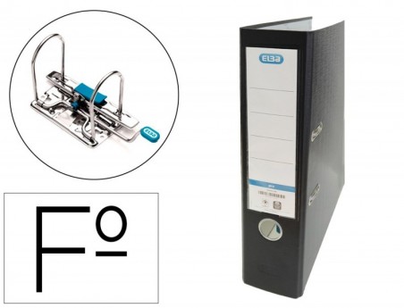 PASTA DE ALAVANCA ELBA CARTAO FORRADO PVC COM RADO TOP FOLIO