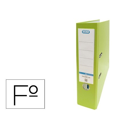 PASTA DE ALAVANCA ELBA CARTAO FORRADO PVC COM RADO TOP FOLIO