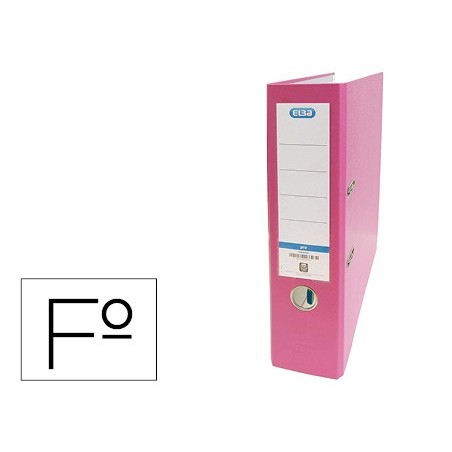 PASTA DE ALAVANCA ELBA CARTAO FORRADO PVC COM RADO TOP FOLIO