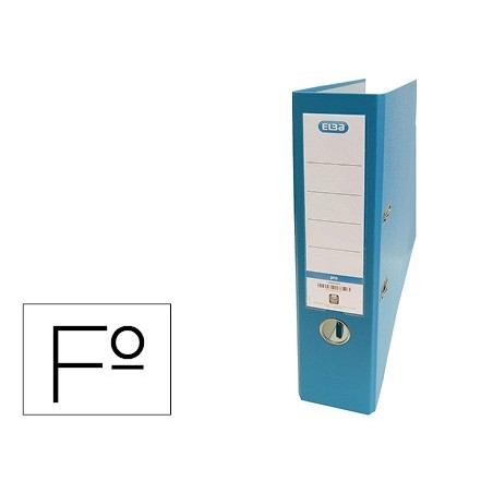 PASTA DE ALAVANCA ELBA CARTAO FORRADO PVC COM RADO TOP FOLIO