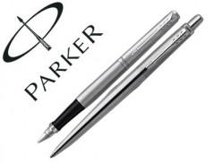 CONJUNTO PARKER DUO JOTTER AÇO CT ESFEROGRAFICA + CANETA