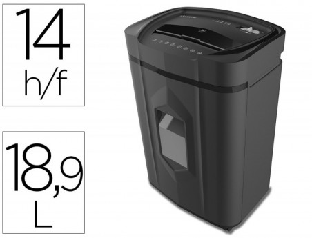 DESTRUIDORA DE DOCUMENTOS Q-CONNECT CAPACIDADE DE CORTE 14 F