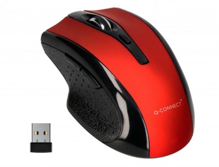 RATO Q-CONNECT OPTICO SEM FIOS 1000 DPI RECETOR USB 2,4 GHZ