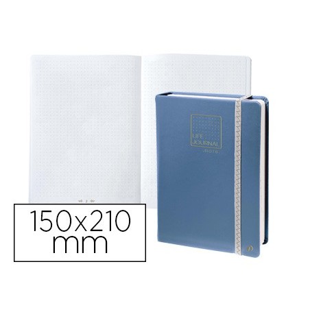 CADERNO QUO VADIS LIFE JOURNAL INFINITE DOTS PONTOS 15X21 CM