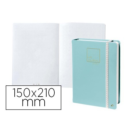 CADERNO QUO VADIS LIFE JOURNAL INFINITE DOTS PONTOS 15X21 CM