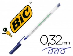 60un ESFEROGRAFICA BIC ECOLUTIONS ROUND STIC AZUL
