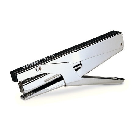 AGRAFADOR RAPID DE ALAVANCA E10 CROMADO/PRETA CAPACIDADE 15