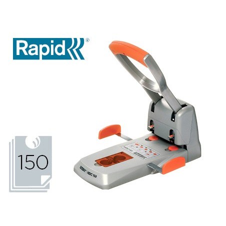 FURADOR RAPID HDC150 SUPREME METALICO/ABS PRATA/LARANJA CAPA