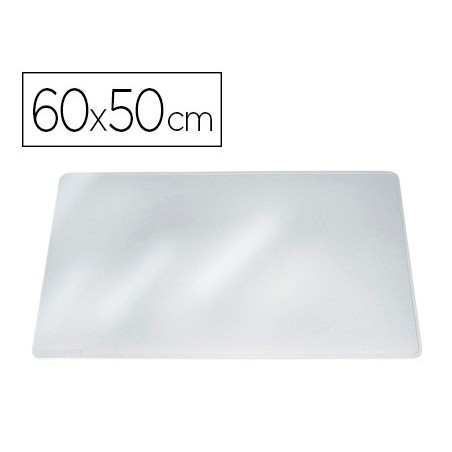 BASE DE SECRETARIA DURABLE TRANSPARENTE 65X50 CM