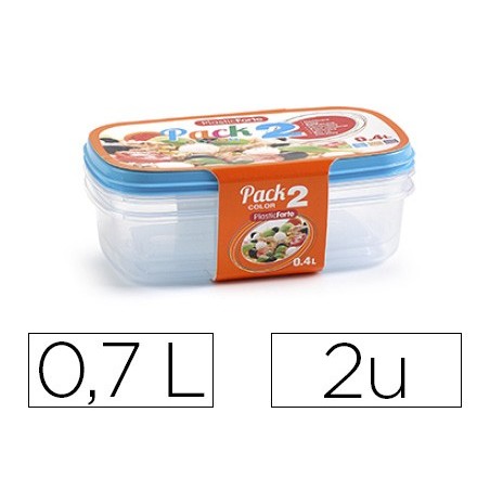 TUPPERWARE PLASTICFORTE TRANSPARENTE TAMPA COR 0,7 LITROS PA