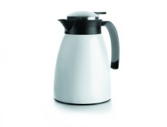 JARRA TERMICA LACOR INTERIOR EM ACO INOXIDAVEL COR BRANCA 1L