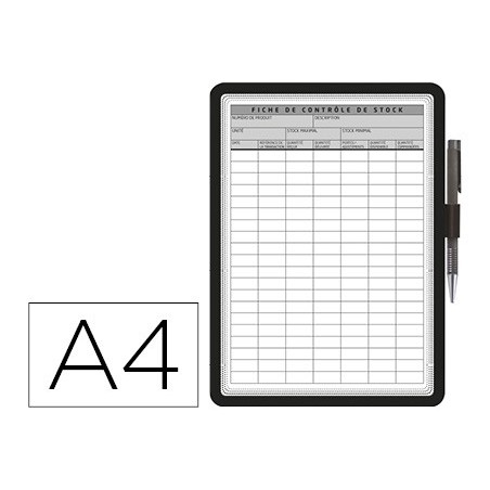 MOLDURA PORTA ANUNCIOS TARIFOLD MAGNETO DIN A4 DORSO ADESIVO