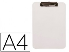 PORTA NOTAS Q-CONNECT PLASTICO DIN A4 BRANCO 2,5MM