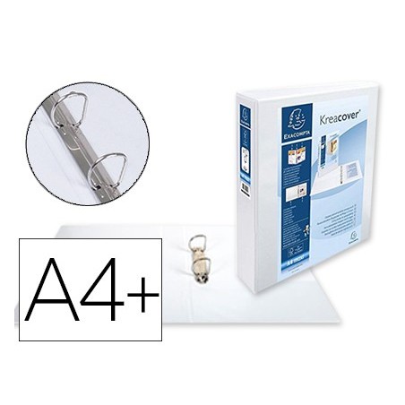 PASTA EXACOMPTA CANGURO 2 ANEIS 40 MM DIN A4+ CARTAO FORRADO