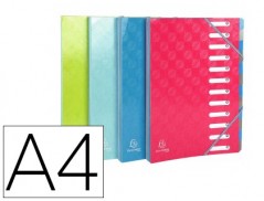 PASTA EXACOMPTA HARMONIKA CLASSIFICADORA FOLE 12 DEPARTAMENT