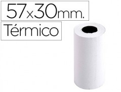 20un ROLO DE CALCULADORA EXACOMPTA TERMICO 57 MM X 30 MM 55