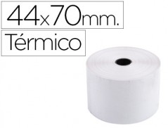 10un ROLO DE CALCULADORA EXACOMPTA TERMICO 44 MM X 70 MM 55