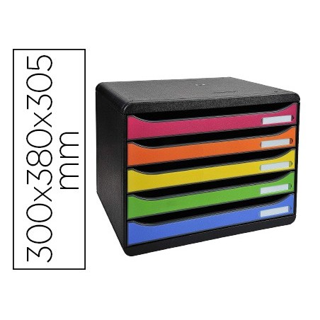 BLOCO CLASSIFICADOR DE SECRETARIA EXACOMPTA BIG-BOX PLUS APA