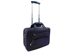 MALA PARA PORTAIL Q-CONNECT 16" AZUL MARINHO 1 ASA 2 BOLSOS