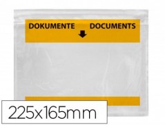 ENVELOPE AUTOADESIVO Q-CONNECT PORTA DOCUMENTOS MULTILINGUE