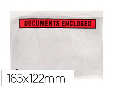 ENVELOPE AUTOADESIVO Q-CONNECT PORTA DOCUMENTOS MULTILINGUE