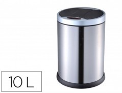 CESTO METALICO Q-CONNECT COM SENSOR AUTOMATICO CAPACIDADE 10
