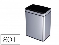 CESTO METALICO Q-CONNECT COM SENSOR AUTOMATICO CAPACIDADE 80