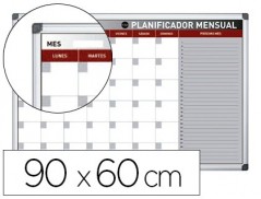PLANNING MAGNETICO BI-OFFICE MENSAL LACADO MOLDURA EM ALUMIN
