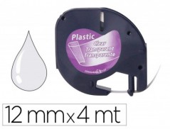 FITA Q-CONNECT 12MM X 4MT TRANSPARENTE PARA MAQUINA LETRATAG