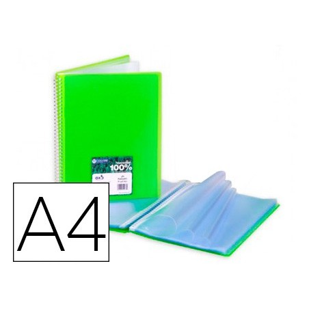 PASTA CARCHIVO ARCHIVEX STAR ESCAPARATE COM ESPIRAL 40 BOLSA