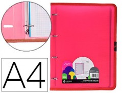 PASTA CARCHIVO DUNE 4 ANEIS 20 MM POLIPROPILENO RIGIDO DIN A